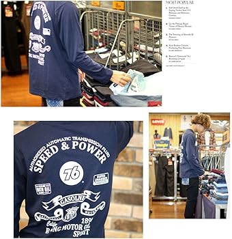 Amazon | (セブンティーシックス) 76Lubricants Tシャツ メンズ